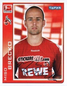 Sticker Miso Brecko - German Football Bundesliga 2010-2011 - Topps