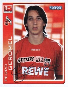 Sticker Pedro Geromel - German Football Bundesliga 2010-2011 - Topps