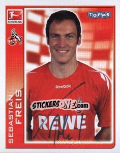 Cromo Sebastian Freis - German Football Bundesliga 2010-2011 - Topps