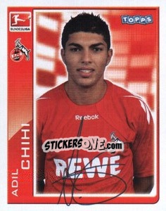 Cromo Adil Chihi - German Football Bundesliga 2010-2011 - Topps