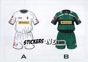 Sticker Borussia Monchengladbach - German Football Bundesliga 2010-2011 - Topps