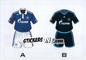 Figurina FC Schalke 04 - German Football Bundesliga 2010-2011 - Topps
