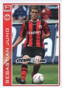 Figurina Sebastian Jung - German Football Bundesliga 2010-2011 - Topps