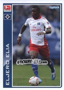Sticker Eljero Elia - German Football Bundesliga 2010-2011 - Topps