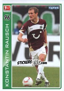 Sticker Konstantin Rausch - German Football Bundesliga 2010-2011 - Topps
