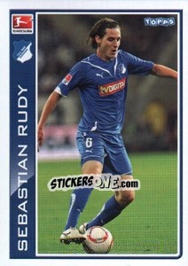 Sticker Sebastian Rudy - German Football Bundesliga 2010-2011 - Topps