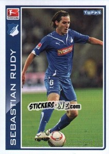 Sticker Sebastian Rudy - German Football Bundesliga 2010-2011 n. 223 - Topps