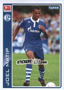 Sticker Joel Matip - German Football Bundesliga 2010-2011 - Topps