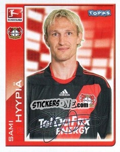 Sticker Sami Hyypia - German Football Bundesliga 2010-2011 - Topps