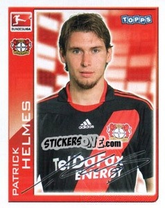 Sticker Patrick Helmes - German Football Bundesliga 2010-2011 n. 254 - Topps