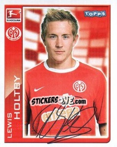 Sticker Lewis Holtby - German Football Bundesliga 2010-2011 - Topps