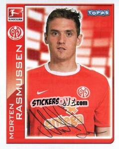 Sticker Morten Rasmussen - German Football Bundesliga 2010-2011 - Topps