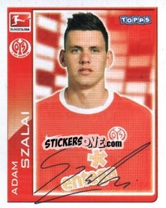 Sticker Adam Szalai - German Football Bundesliga 2010-2011 - Topps