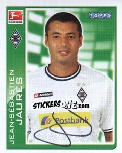 Sticker Jean-Sébastien Jaurès - German Football Bundesliga 2010-2011 - Topps