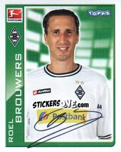 Figurina Roel Brouwers - German Football Bundesliga 2010-2011 - Topps