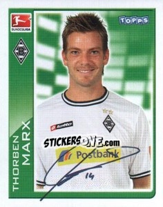 Sticker Thorben Marx - German Football Bundesliga 2010-2011 - Topps