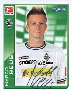 Sticker Marco Reus - German Football Bundesliga 2010-2011 n. 293 - Topps