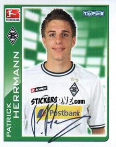Cromo Patrick Herrmann - German Football Bundesliga 2010-2011 - Topps