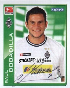 Sticker Raul Bobadilla - German Football Bundesliga 2010-2011 - Topps