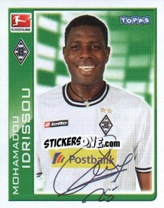 Sticker Mohamadou Idrissou - German Football Bundesliga 2010-2011 - Topps