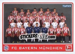 Cromo Mannschaft - German Football Bundesliga 2010-2011 - Topps