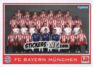 Figurina Mannschaft - German Football Bundesliga 2010-2011 - Topps