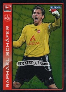 Cromo Raphael Schäfer - Star-Spieler - German Football Bundesliga 2010-2011 - Topps
