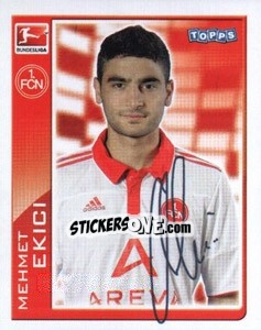 Sticker Mehmet Ekici - German Football Bundesliga 2010-2011 - Topps