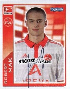 Figurina Robert Mak - German Football Bundesliga 2010-2011 - Topps