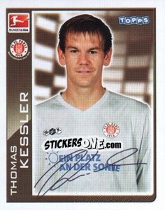 Figurina Thomas Kessler - German Football Bundesliga 2010-2011 - Topps