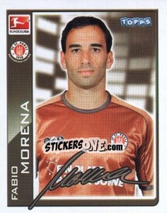 Cromo Fabio Morena - German Football Bundesliga 2010-2011 - Topps