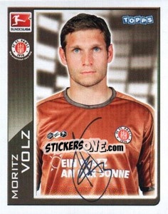 Sticker Moritz Volz - German Football Bundesliga 2010-2011 - Topps