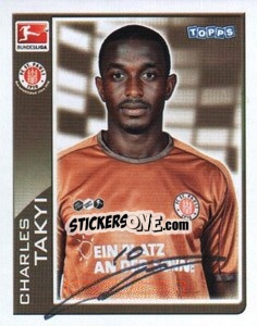 Sticker Charles Takyi - German Football Bundesliga 2010-2011 - Topps
