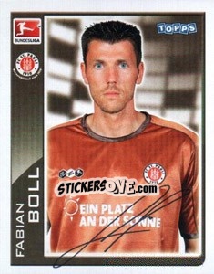 Figurina Fabian Boll - German Football Bundesliga 2010-2011 - Topps