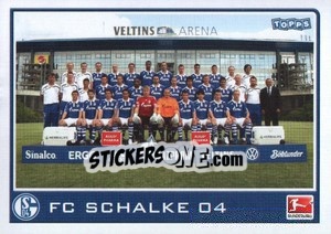 Cromo Mannschaft - German Football Bundesliga 2010-2011 - Topps