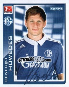 Figurina Benedikt Howedes - German Football Bundesliga 2010-2011 - Topps