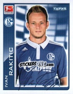Sticker Ivan Rakitic - German Football Bundesliga 2010-2011 - Topps