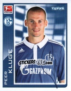 Sticker Peer Kluge - German Football Bundesliga 2010-2011 - Topps