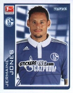 Sticker Jermaine Jones - German Football Bundesliga 2010-2011 n. 377 - Topps
