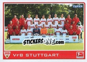 Cromo Mannschaft - German Football Bundesliga 2010-2011 - Topps