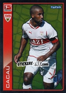 Cromo Cacau - Star Spieler - German Football Bundesliga 2010-2011 - Topps