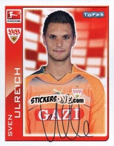 Sticker Sven Ulreich - German Football Bundesliga 2010-2011 n. 385 - Topps