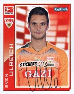 Cromo Sven Ulreich - German Football Bundesliga 2010-2011 - Topps