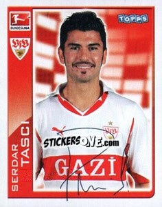 Sticker Serdar Tasci - German Football Bundesliga 2010-2011 - Topps