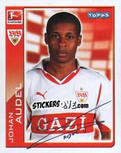 Sticker Johan Audel - German Football Bundesliga 2010-2011 n. 394 - Topps