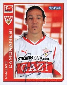 Cromo Mauro Camoranesi - German Football Bundesliga 2010-2011 - Topps