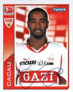 Sticker Cacau - German Football Bundesliga 2010-2011 n. 399 - Topps