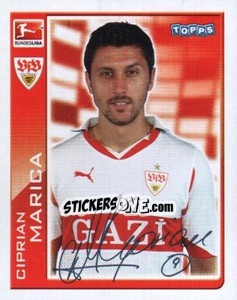 Sticker Ciprian Marica - German Football Bundesliga 2010-2011 n. 400 - Topps