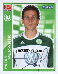 Cromo Peter Pekarik - German Football Bundesliga 2010-2011 - Topps