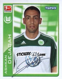 Sticker Ashkan Dejagah - German Football Bundesliga 2010-2011 - Topps